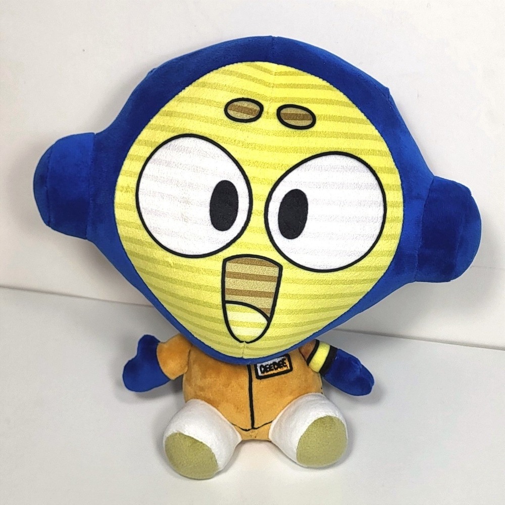 Makeship DeeDee Plushie by DeepBlueInk Limited Edition 1 of 1010 Blue Yellow NWT